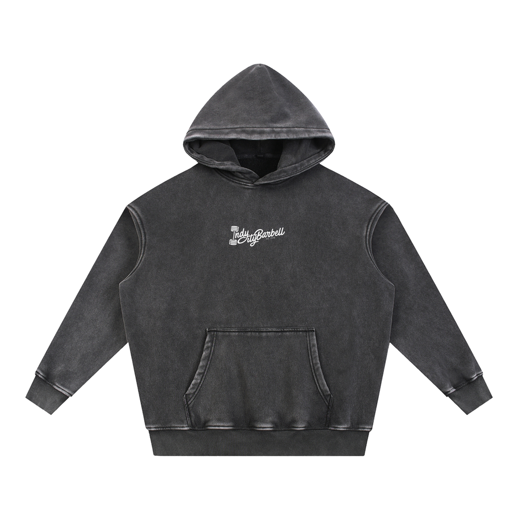 ICB Superman Snow Wash Oversized Hoodie
